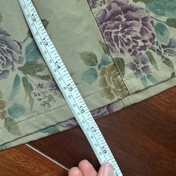 Kate Hill Petite Dark Floral Skirt - Picture 5 of 7